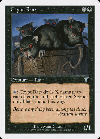 Crypt Rats [Seventh Edition] | Lots Moore NSW