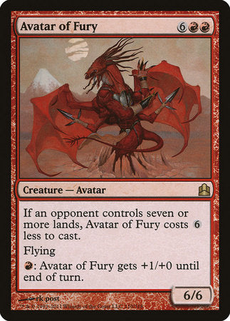 Avatar of Fury [Commander 2011] | Lots Moore NSW