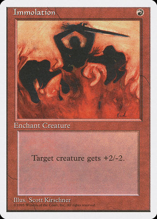 Immolation [Fourth Edition] | Lots Moore NSW