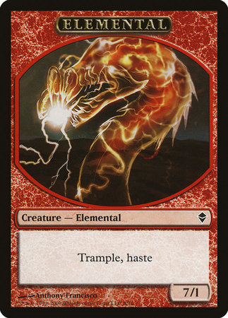 Elemental Token [Zendikar Tokens] | Lots Moore NSW