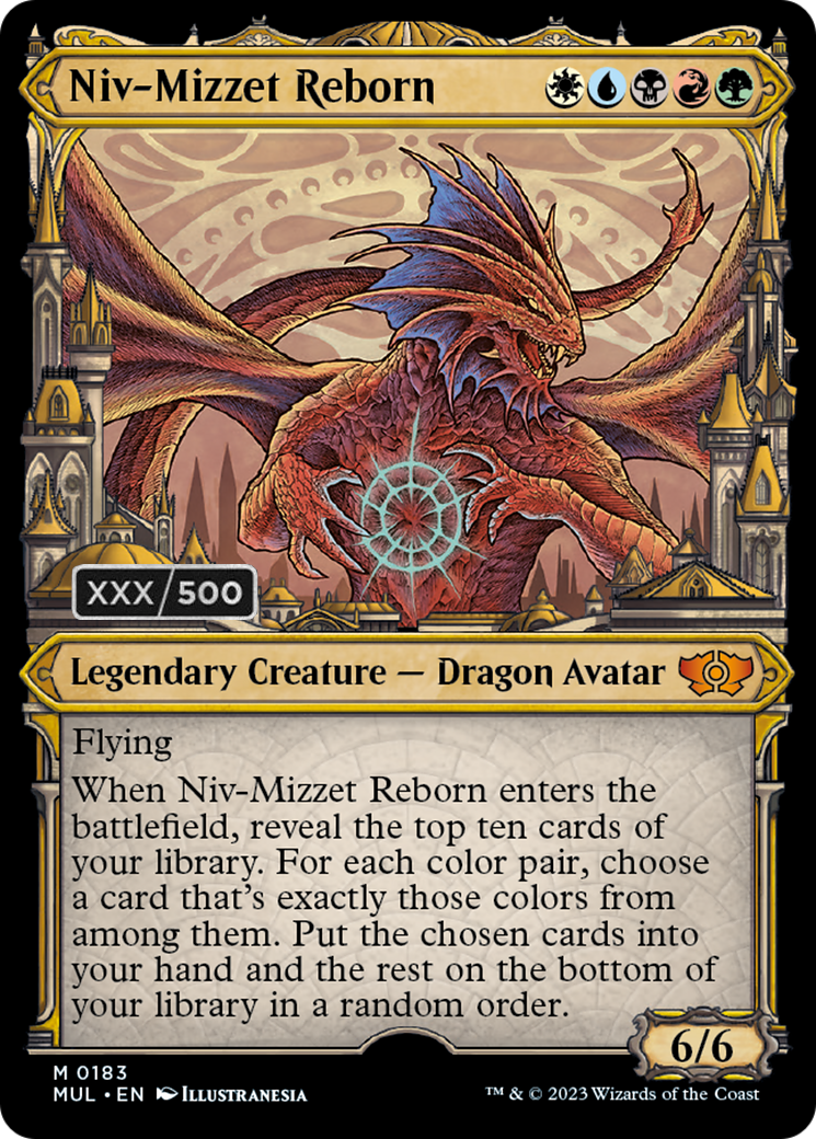 Niv-Mizzet Reborn (Serialized) [Multiverse Legends] | Lots Moore NSW