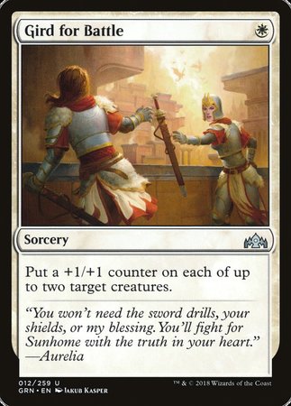 Gird for Battle [Guilds of Ravnica] | Lots Moore NSW