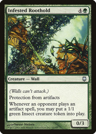 Infested Roothold [Darksteel] | Lots Moore NSW