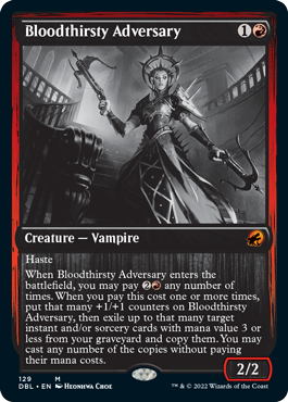 Bloodthirsty Adversary [Innistrad: Double Feature] | Lots Moore NSW