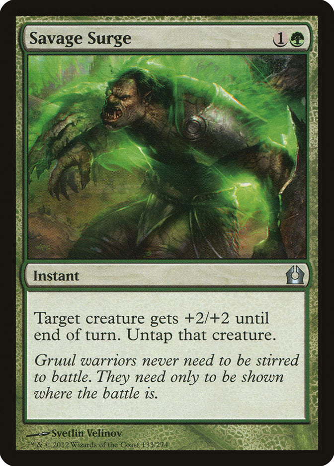 Savage Surge [Return to Ravnica] | Lots Moore NSW