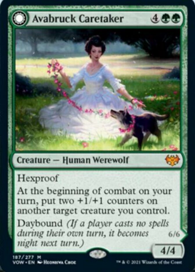 Avabruck Caretaker // Hollowhenge Huntmaster [Innistrad: Crimson Vow] | Lots Moore NSW