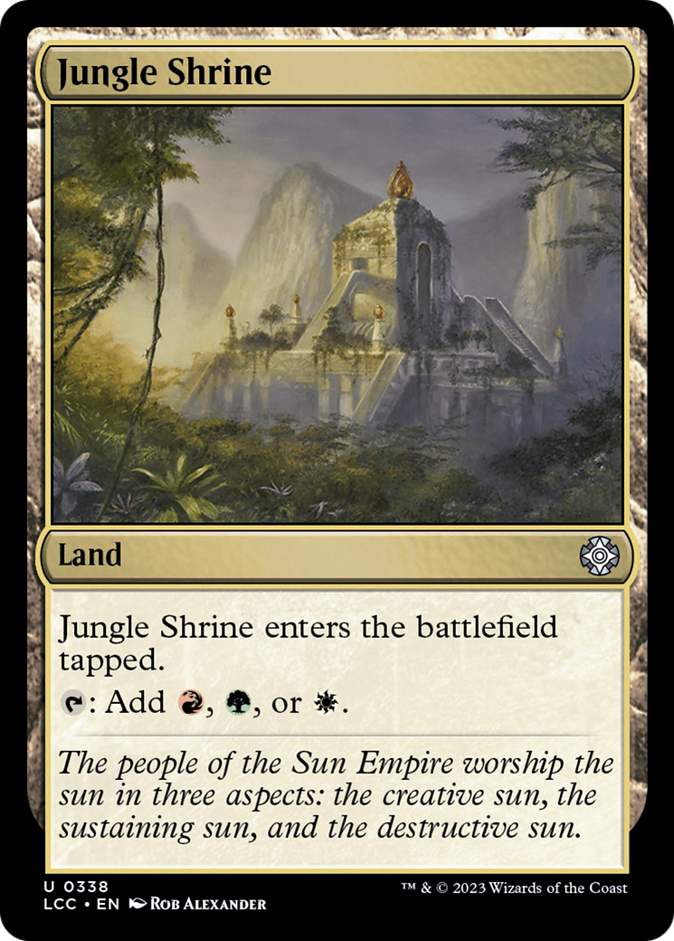 Jungle Shrine [The Lost Caverns of Ixalan Commander] | Lots Moore NSW