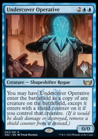 Undercover Operative (Promo Pack) [Streets of New Capenna Promos] | Lots Moore NSW