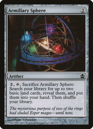 Armillary Sphere [Commander 2011] | Lots Moore NSW