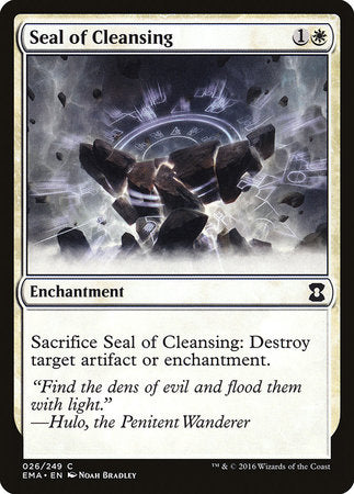 Seal of Cleansing [Eternal Masters] | Lots Moore NSW