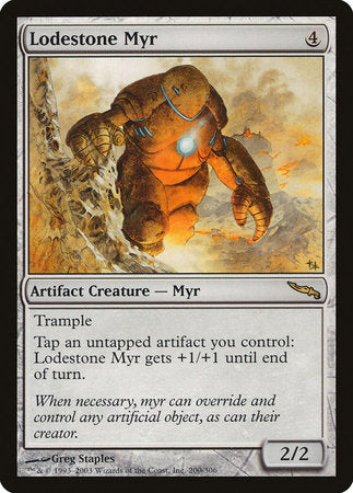 Lodestone Myr [Mirrodin] | Lots Moore NSW