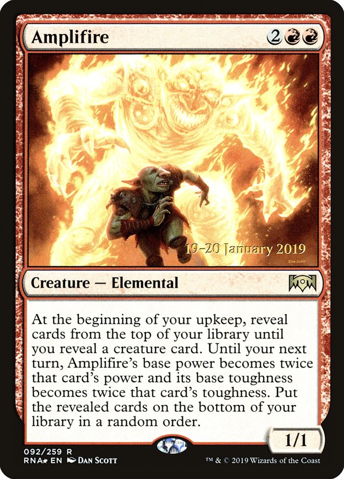 Amplifire [Ravnica Allegiance Prerelease Promos] | Lots Moore NSW