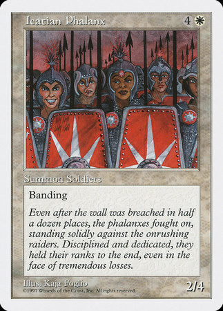 Icatian Phalanx [Fifth Edition] | Lots Moore NSW