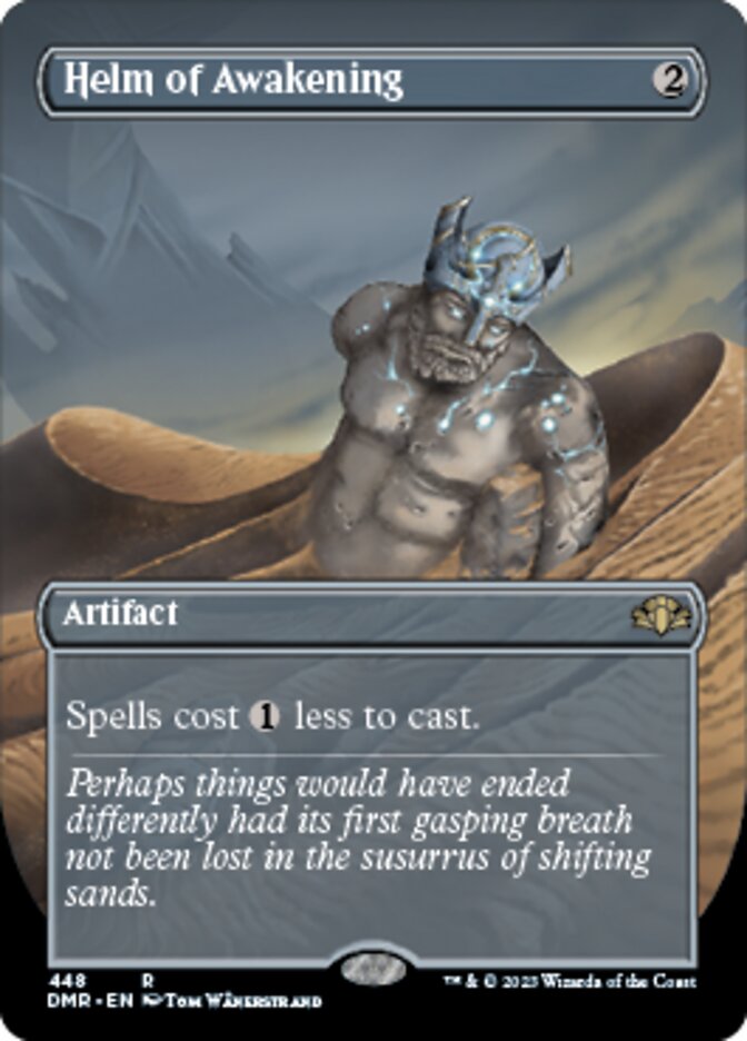 Helm of Awakening (Borderless Alternate Art) [Dominaria Remastered] | Lots Moore NSW