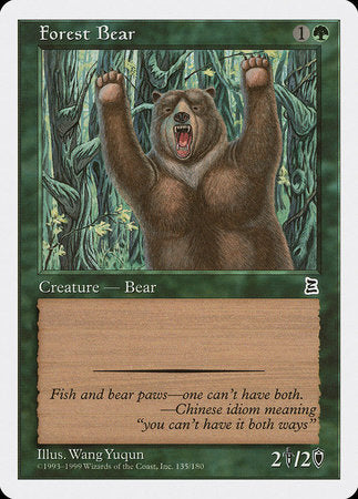 Forest Bear [Portal Three Kingdoms] | Lots Moore NSW