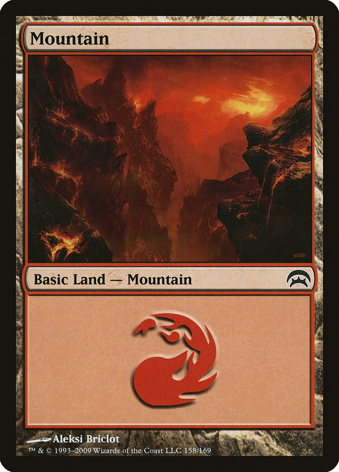 Mountain (158) [Planechase] | Lots Moore NSW