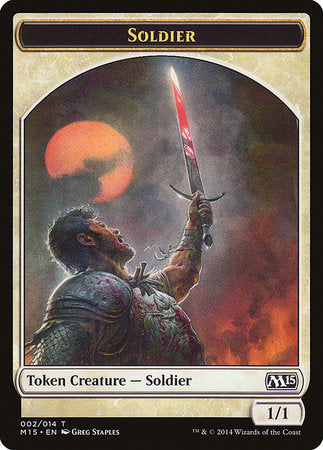Soldier Token [Magic 2015 Tokens] | Lots Moore NSW