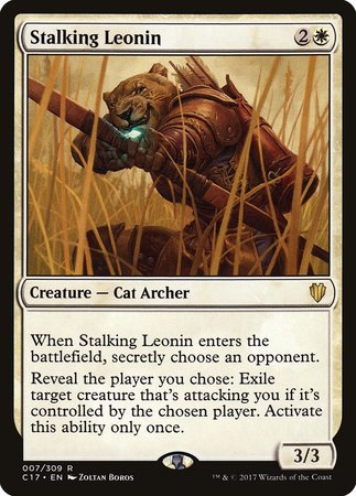 Stalking Leonin [Commander 2017] | Lots Moore NSW