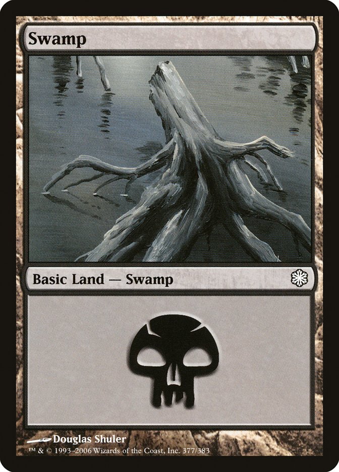 Swamp (377) [Coldsnap Theme Decks] | Lots Moore NSW
