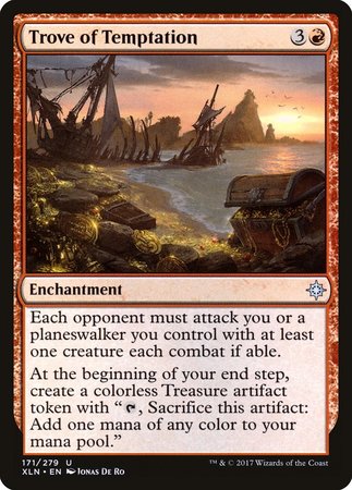 Trove of Temptation [Ixalan] | Lots Moore NSW