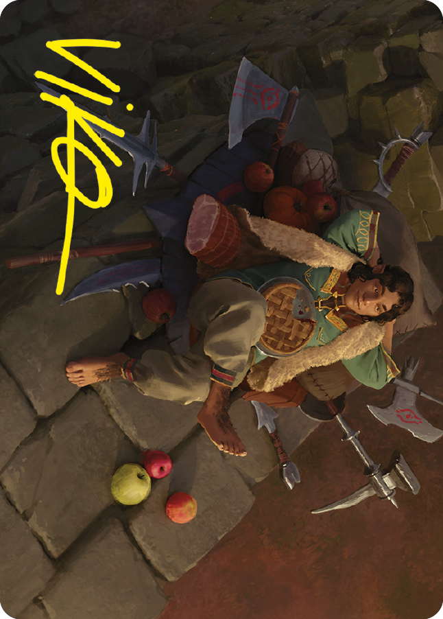 Merry, Warden of Isengard Art Card (Gold-Stamped Signature) [The Lord of the Rings: Tales of Middle-earth Art Series] | Lots Moore NSW