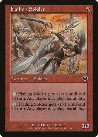 Flailing Soldier [Mercadian Masques] | Lots Moore NSW
