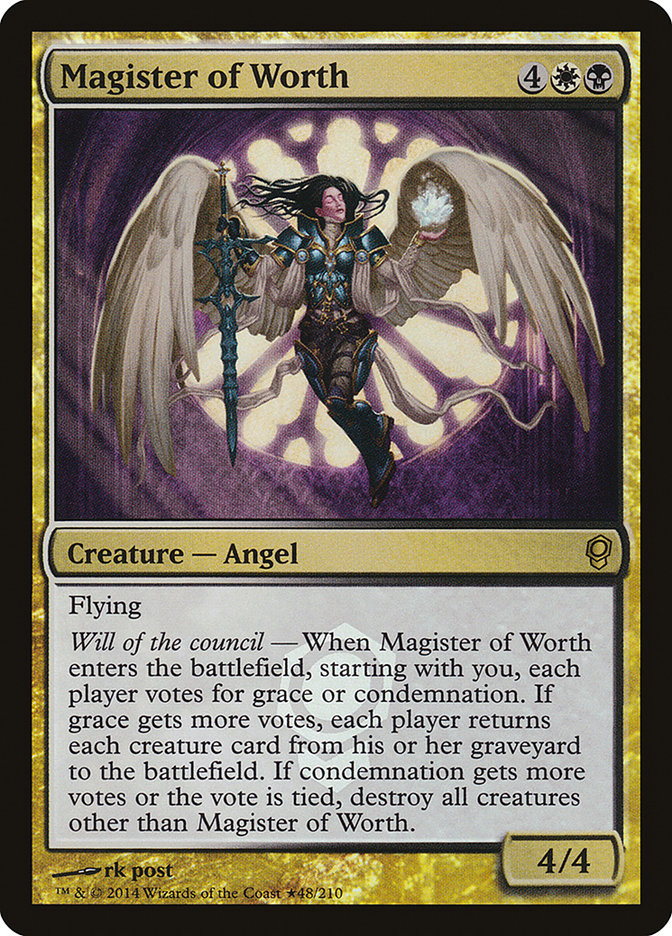 Magister of Worth (Launch) [Conspiracy Promos] | Lots Moore NSW