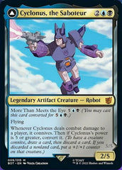 Cyclonus, the Saboteur // Cyclonus, Cybertronian Fighter [Universes Beyond: Transformers] | Lots Moore NSW