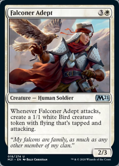 Falconer Adept [Core Set 2021] | Lots Moore NSW