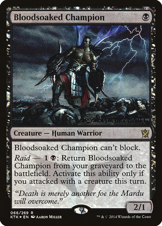 Bloodsoaked Champion [Khans of Tarkir Promos] | Lots Moore NSW