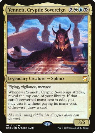Yennett, Cryptic Sovereign [Commander 2018] | Lots Moore NSW