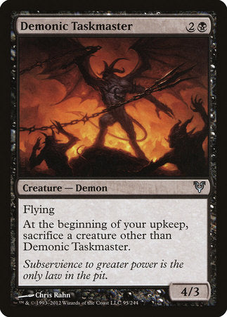 Demonic Taskmaster [Avacyn Restored] | Lots Moore NSW