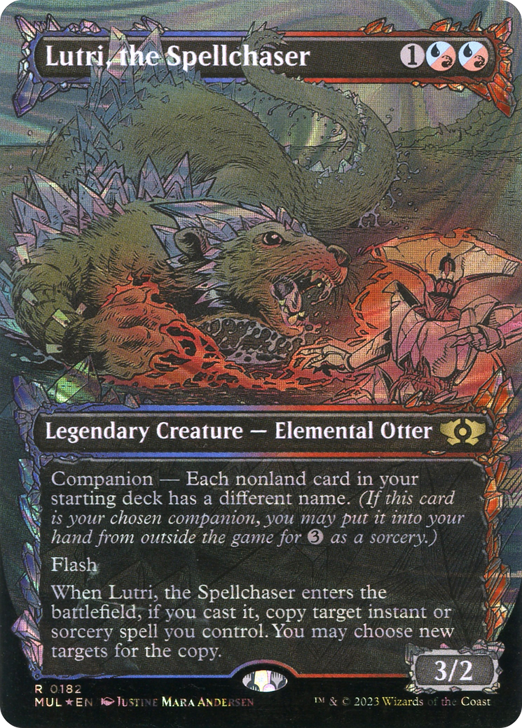 Lutri, the Spellchaser (Halo Foil) [Multiverse Legends] | Lots Moore NSW