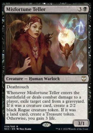 Misfortune Teller (Promo Pack) [Streets of New Capenna Commander Promos] | Lots Moore NSW