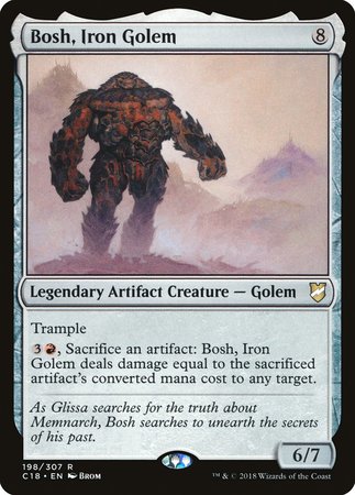 Bosh, Iron Golem [Commander 2018] | Lots Moore NSW