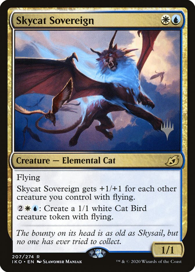 Skycat Sovereign (Promo Pack) [Ikoria: Lair of Behemoths Promos] | Lots Moore NSW