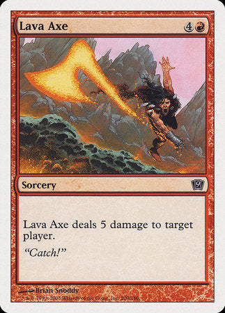 Lava Axe [Ninth Edition] | Lots Moore NSW