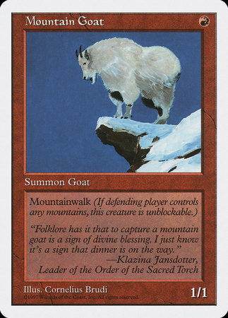 Mountain Goat [Fifth Edition] | Lots Moore NSW
