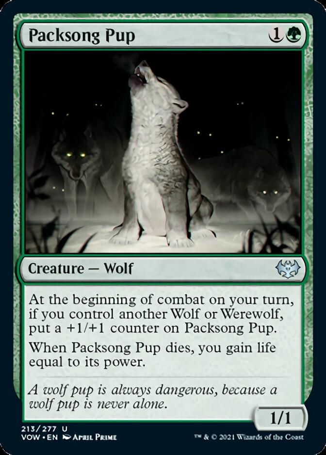 Packsong Pup [Innistrad: Crimson Vow] | Lots Moore NSW