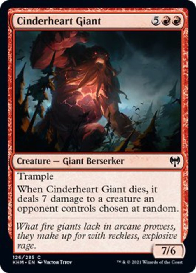 Cinderheart Giant [Kaldheim] | Lots Moore NSW