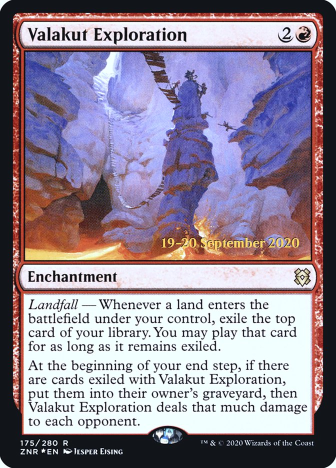 Valakut Exploration  [Zendikar Rising Prerelease Promos] | Lots Moore NSW