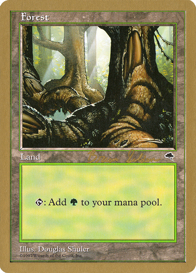 Forest (bs348) (Brian Selden) [World Championship Decks 1998] | Lots Moore NSW