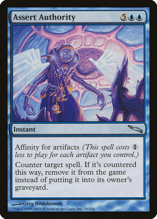 Assert Authority [Mirrodin] | Lots Moore NSW