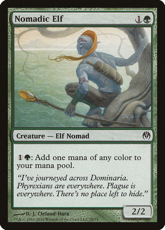 Nomadic Elf [Duel Decks: Phyrexia vs. the Coalition] | Lots Moore NSW