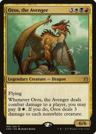 Oros, the Avenger [Commander Anthology] | Lots Moore NSW