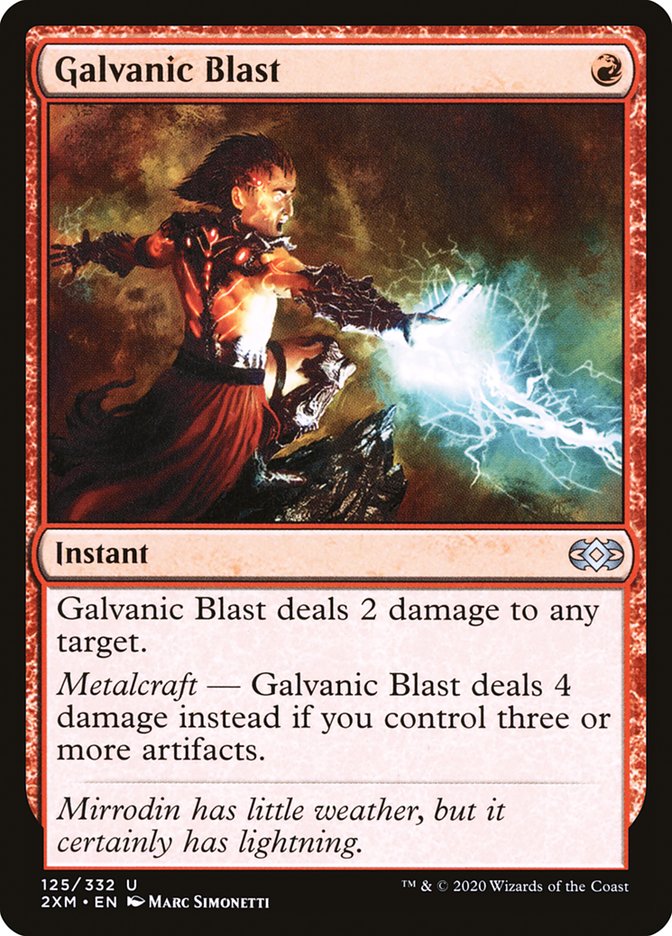 Galvanic Blast [Double Masters] | Lots Moore NSW