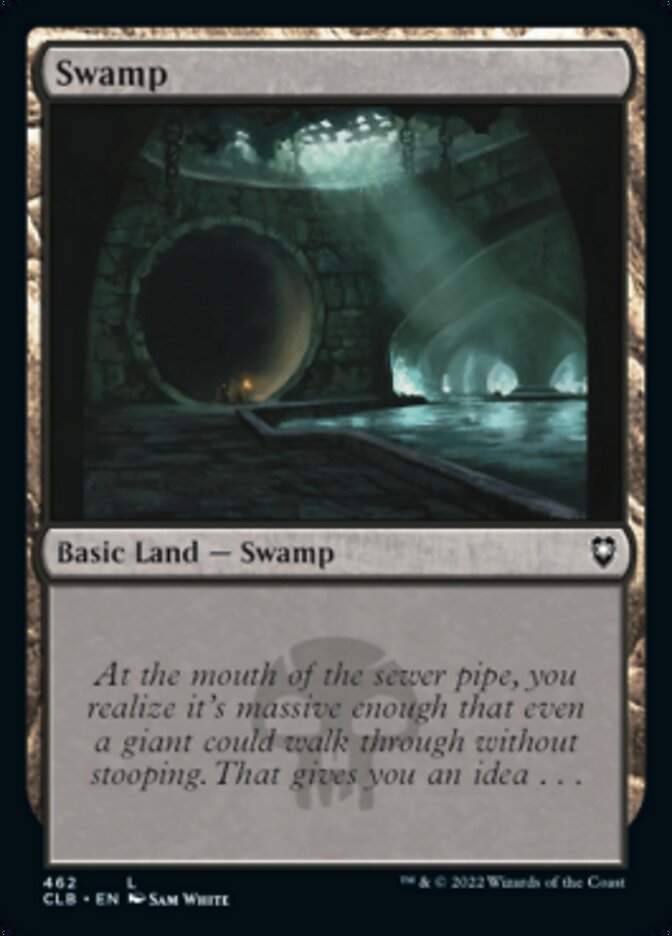 Swamp (462) [Commander Legends: Battle for Baldur's Gate] | Lots Moore NSW