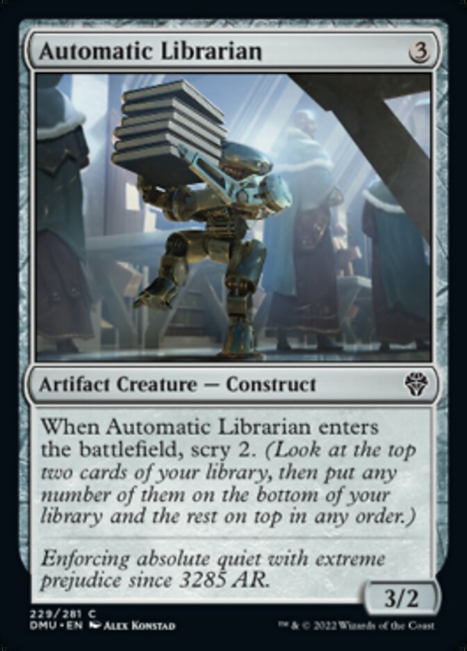 Automatic Librarian [Dominaria United] | Lots Moore NSW