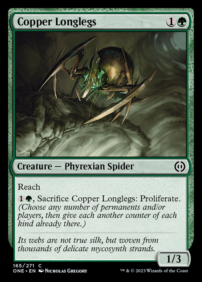 Copper Longlegs [Phyrexia: All Will Be One] | Lots Moore NSW