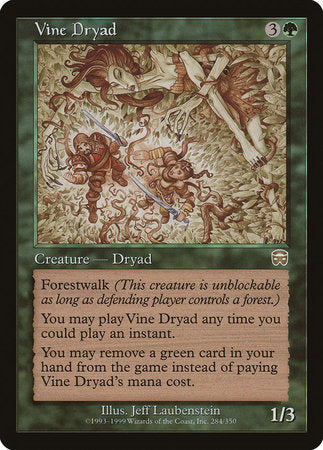 Vine Dryad [Mercadian Masques] | Lots Moore NSW